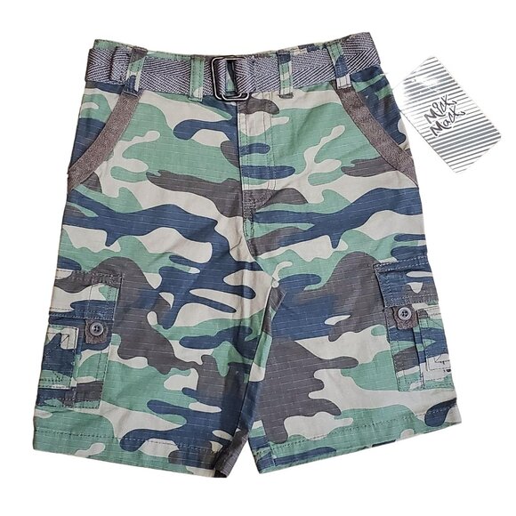 Mick Mack Cargo Shorts Size 6 Camo - Picture 1 of 7